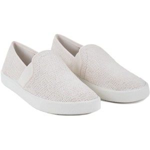 Vince preston woven slip on flats sneakers comfort women 9 Linen